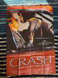 Original 1996 Crash A0 Poster