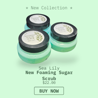Image 3 of Sea Lily Foaming Sugar Scrub 
