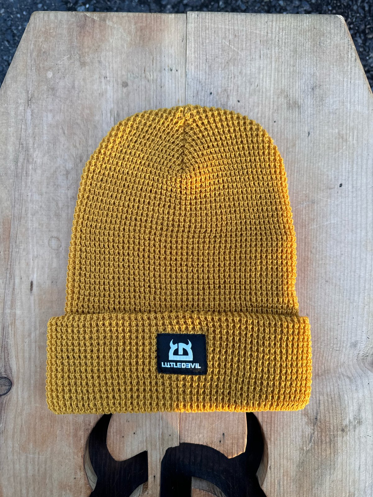 Horns Woven Beanie | Little Devil Brand