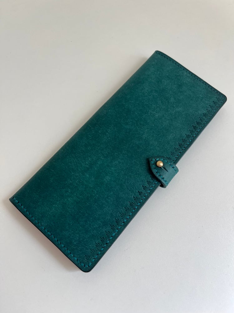 Image of Ortensia Pueblo Long Wallet (8-Pocket)