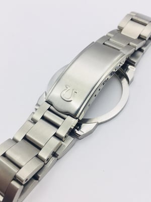 Image of Dynamic Geneve Watch Bracelet Stainless Steel Gents Strap With Ring FOR OMEGA.