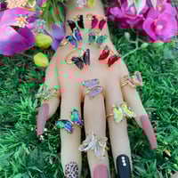 Image 3 of Butterfly spinning ring