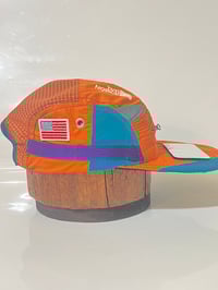 Image 1 of Orange Goretex Teal Purple Reflect Pocket 5-Panel LongBill