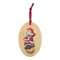 Image 12 of Wooden ornaments ho ho ho pour the merlot