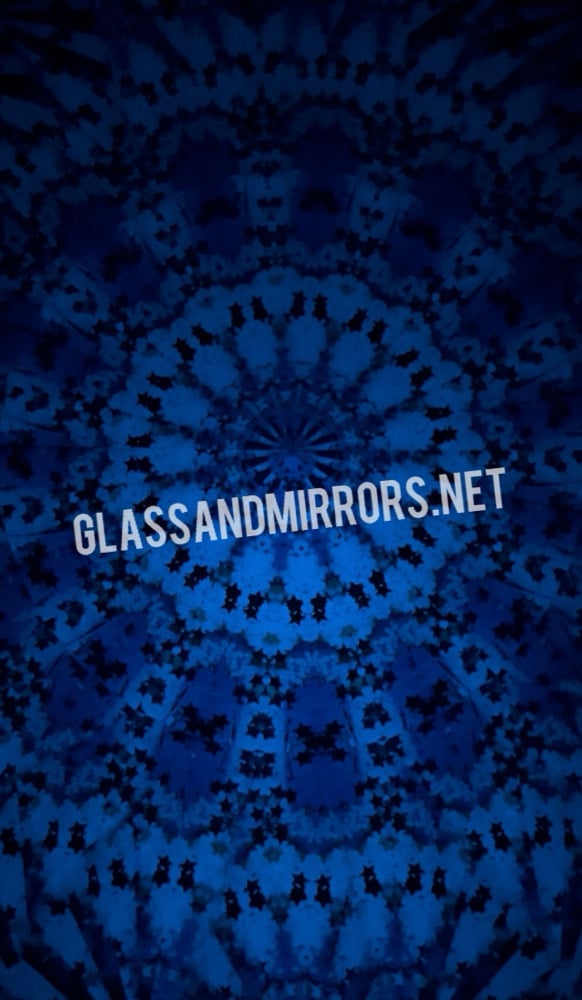 Image of Glow in the Dark Jumbo Wand Aura Kaleidoscope