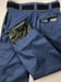 Image of BLUE TECHNICAL LIZARD PANTS