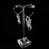 spider hoop earrings 