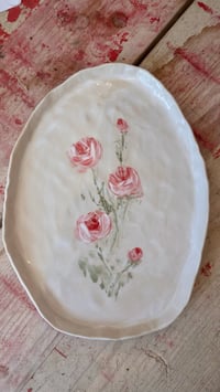 Image 1 of Rose wavy plate