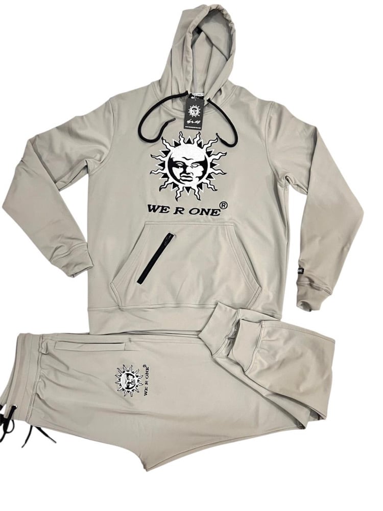 Image of THE ONE DRI FIT PULLOVER HOODY UNIT - GREY