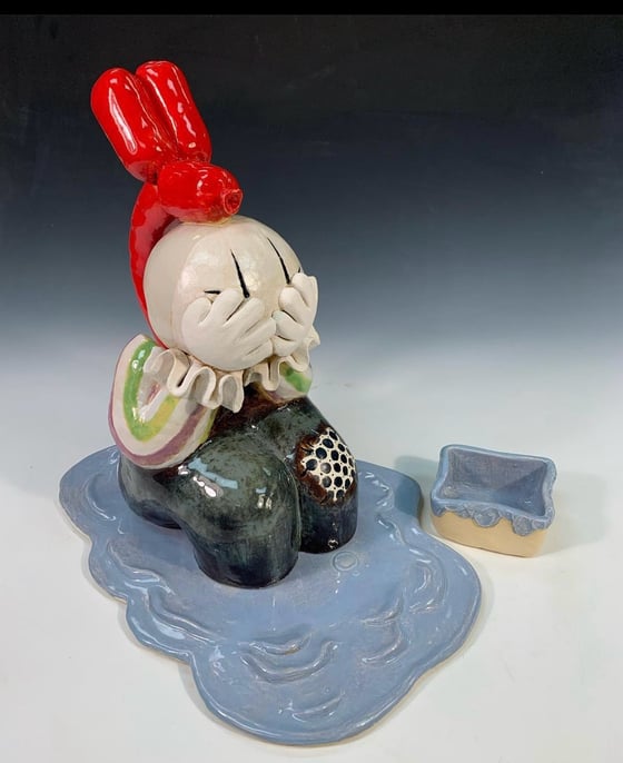 Image of Crying Clown Watering Can (Full Set)