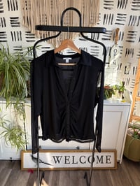 Image 1 of Black sheet top 