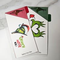 Image 5 of Grinchmas Peekaboo-tab-Envelopes A6