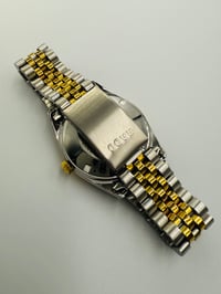 Image 9 of Rado Purple Horse Day Date Black Dial 2/Tone Automatic Men’s Watch