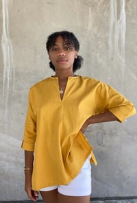 Image 2 of WINDY SHIRT | MUSTARD