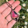 Rhodonite & Onyx in Copper