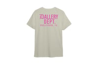 Image 2 of DALLERY DEPT TEE (NATURAL/PINK
