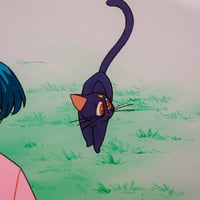 Image 4 of Ami Mizuno & Luna Original Animation Cel + Douga