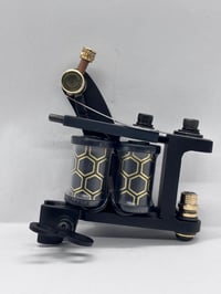 Image 2 of Black/gold Honeycomb  Bulldog shader