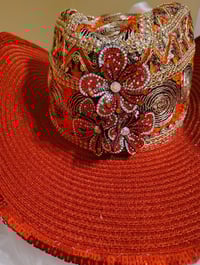 Image 4 of HOUDINI RED WESTERN HAT 