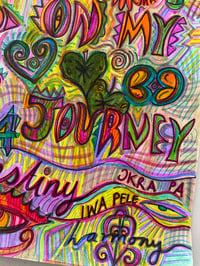 Image 4 of ‘I Embrace New, Aligned Paths’ Print
