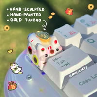 Image 2 of Lucky Cat Artisan Keycap