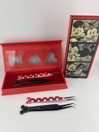 Image 4 of Minnie & Mickey Mouse Vday Tweezers 🖤❤️