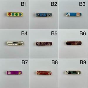 Image of Banner Enamel Pins