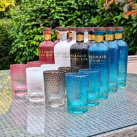 Image 1 of Pair of Mermaid Gin Tumblers