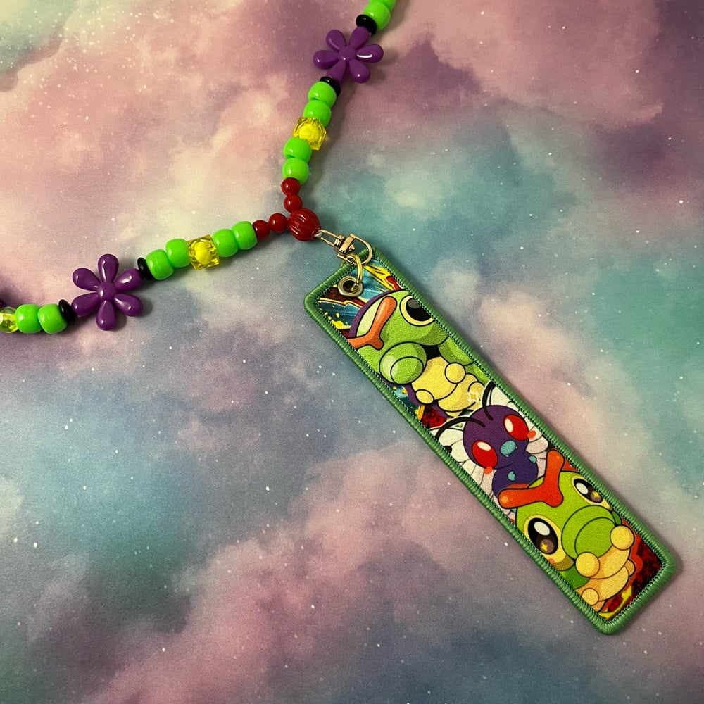 Image of Butterfree Spinner Kandi Necklace