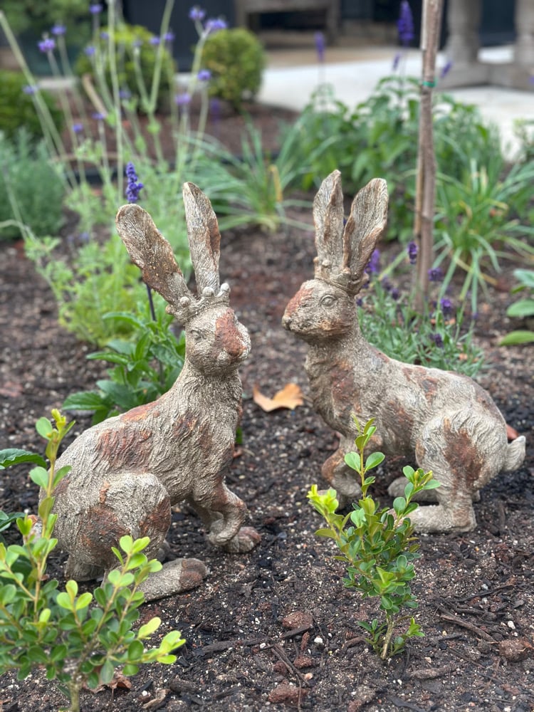 Image of Rustic Hare set of 2 