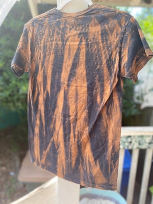 Image of SMALL Party At Your Own Pace Bleach Dye Shirt 