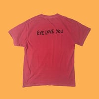 Image 2 of eye love you - shirt