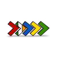 Image 1 of One Direction Chevron Arrows Enamel Pin Fillers