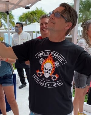 Image of New  “Straight To Hell  biker logo” T-shirt 