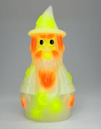 Image 1 of GLOW IN THE DARK WIZARD (NEON YELLOW/NEON ORANGE)