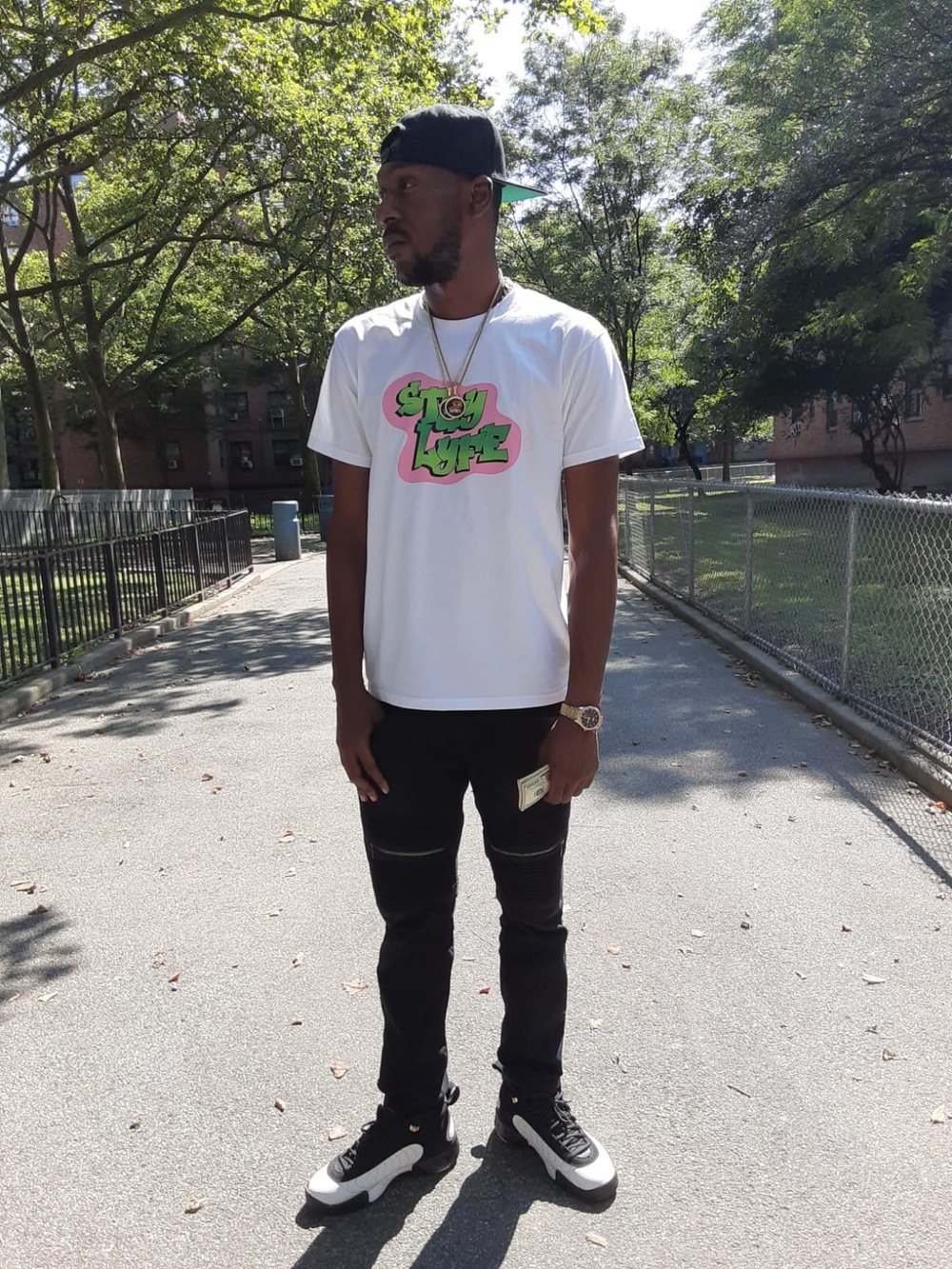 STUY LYFE BEL-AIR T SHIRT 