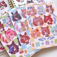 Image 1 of Uma Musume Sticker Sheets