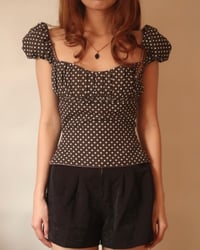 Image 2 of Valentine Top in Espresso (Pre-order)