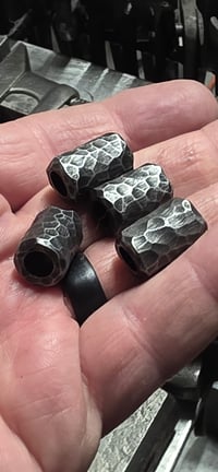 Image 3 of Iron "Rock Grind" Hammerforge Bead