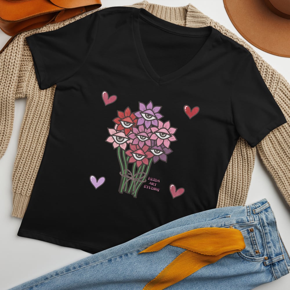 Image of Bouquet 💐 v-neck