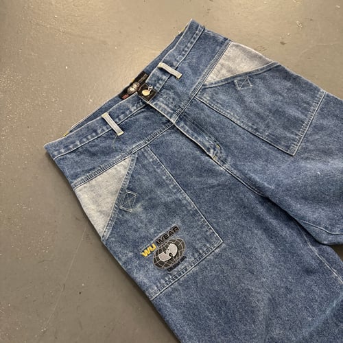Image of 1990s WU WEAR Baggy jeans, size 36" x 31"|
