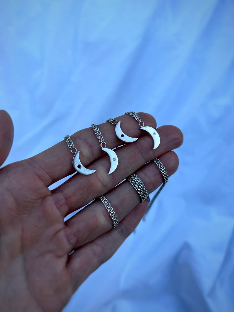 Image of Crescent Moon Necklaces