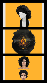 Image 1 of Extra Long Satin J.A.D.A Bonnets