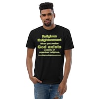 Image 2 of Religious Enlightenment Fitted Short Sleeve T-shirt