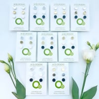 Image 1 of Set náušnic Circle Mini Mirror