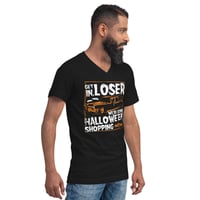 Image 3 of Get In Loser Halloween 2021 Edition Unisex V-Neck T-Shirt