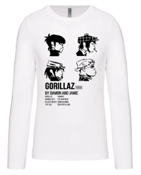 Image 4 of Camiseta M/L Gorillaz 