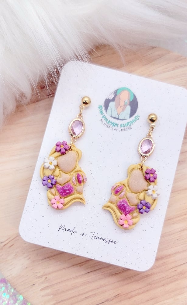 Image of Lantern Glow Princess Earrings 