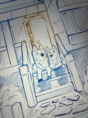 Image of Bluey: Rain Night.