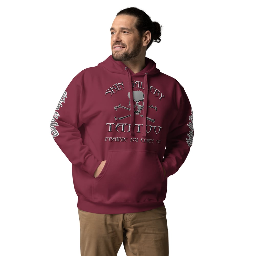 Skin Gallery Tattoo Brand Unisex Hoodie